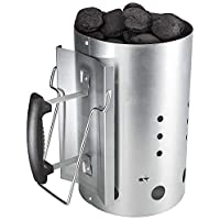 Denmay Arrancador de chimenea de carbón vegetal con asa de seguridad para Weber 7416- Camping y barbacoas- Columna de…
